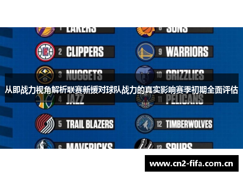 从即战力视角解析联赛新援对球队战力的真实影响赛季初期全面评估